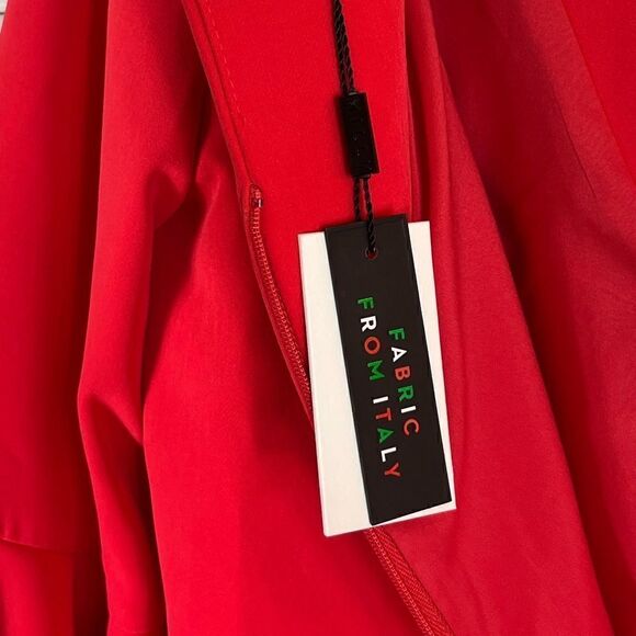 NWT Milly Women’s Double Ruffle Sleeve Nicole Shift Dress, Size 6, NWT - Picture 9 of 11